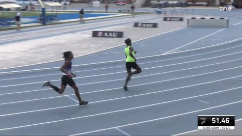 Youth Boys' 400m Championship, Semi-Finals 10 - Age 14