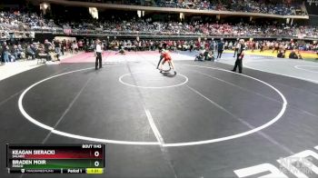 5A 126 lbs Quarterfinal - Braden Moir, Frisco vs Keagan Sieracki, Salado