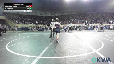 105 lbs Round Of 16 - Loxton Jirak, Blanchard Youth Wrestling Club vs Alton Garrison, Coweta Tiger Wrestling