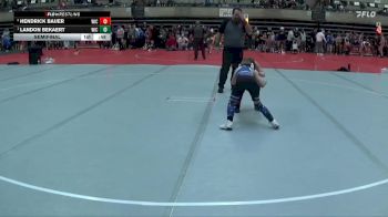 70 lbs Semifinal - Landon Bekaert, Heartland Wrestling Academy vs Hendrick Bauer, Summit Wrestling Academy