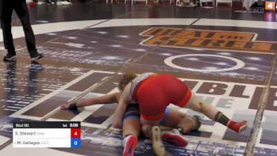 55 kg Final - Samantha Stewart, Canada vs Marissa Gallegos, Colorado