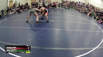 175 lbs Round 5 (6 Team) - Tanner Menge, North Dakota 1 vs Meric Hagarty, Iowa USA Grey