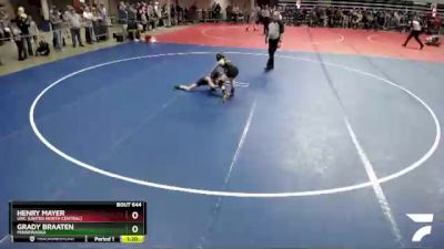 80 lbs Cons. Round 2 - Grady Braaten, Minnewaska vs Henry Mayer, UNC (United North Central)