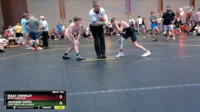82 lbs Round 2 - Isaac Crowley, Repmo Wrestling vs Jackson Smith, Lions Wrestling Academy