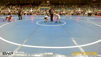 61 lbs Consi Of 16 #1 - Reace Negrette, Maize vs Zackary Vest, Olympia Wrestling Club