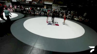 110 lbs Kayliegh Feranandez, KTWA-Kings-Tulare Wrestling Association vs Brooklyn Mountjoy, SAWA - Sacramento Area Wrestling Association