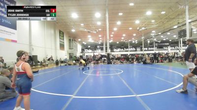 88 lbs Rr Rnd 2 - Zeke Smith, Steller Trained Grievous - K6 vs Tyler Jennings, Launch Wrestling Academy - K6
