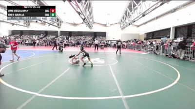 55-T lbs Final - Luis Deguzman, Spazz Wrestling vs Joey Garcia, Shaler Area