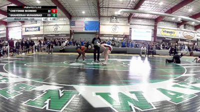 125 lbs 3rd Place Match - Cheyenne Moreno, Desert Oasis vs Shaheerah Muhammad, Fernley