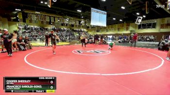 138 lbs Cons. Round 3 - Cooper Sheesley, Del Oro vs Francisco Saroldi-Gonzalez, Patrick Henery