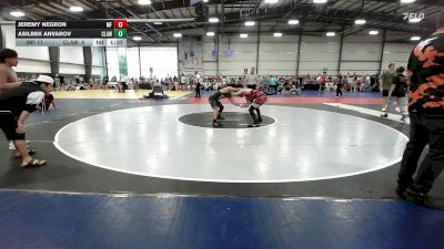 132 lbs Rr Rnd 2 - Jeremy Negron, MF Army Black - HSB vs Asilbek Anvarov, Claw & Conquer - HSB