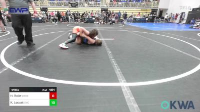 80 lbs Consolation - Aidyn Hall, Blackwell Wrestling Club vs Hayden Beckwith, Miami