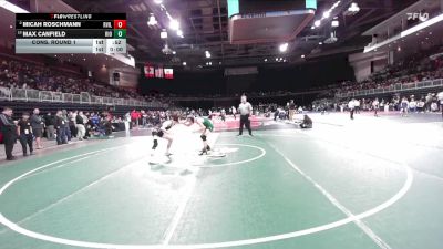 106 lbs Cons. Round 1 - Max Canfield, Rio Americano vs Micah Roschmann, Roseville
