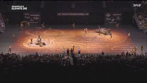 Elevate (IN) "Indianapolis IN" at 2025 WGI Guard World Championships