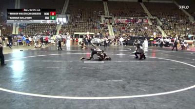 6A 120 lbs Cons. Round 4 - Marion Wilkerson-sanders, Mcadory vs Kieran Baldwin, Baldwin County