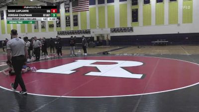 184 lbs Final - Gage LaPlante, Unattached vs Jordan Chapman, Rutgers-Unattached
