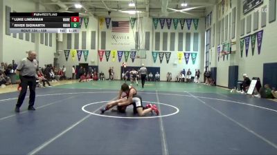 138 lbs Cons. Round 2 - Luke Lindaman, Waterloo West vs River Sigwarth, Western Dubuque