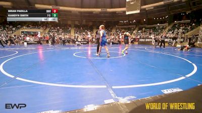 105 lbs Consi Of 8 #2 - Brian Padilla, South Valley WC vs Kamdyn Smith, F-5 Grappling