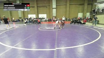 106E 3rd Place Match - Coy Anderson, Luxemburg-Casco vs Arion Stokes, Lincoln Christian