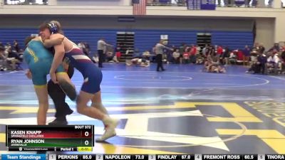 138 lbs Cons. Round 3 - Ryan Johnson, AYERSVILLE vs Kasen Knapp, Springfield (Holland)