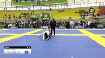 GUSTAVO MEDEIROS vs BRUNO RODRIGUES REIS 2024 Brasileiro Jiu-Jitsu IBJJF