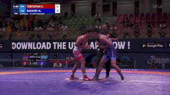 71 kg Qualif. - Samvel Terteryan, Armenia vs Marlan Bakayev, Kazakhstan