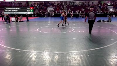 132 lbs Cons. Semi - Isaiah Rupert, Nampa vs Luke Mendenhall, Columbia