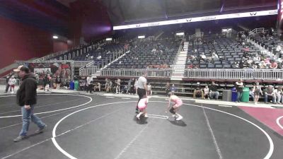 80 lbs Rr Rnd 1 - Mia Hanger, Riverton USAW vs Emery McQuillen, Victory Wrestling Club - VTC