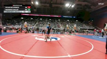 4A-113 lbs Semifinal - Rylan McCormick, Thunder Basin vs Maverick Gallup, Kelly Walsh