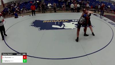 12U Boys - 160 lbs Champ. Round 5 - Garrett Plummer, Prodigy Wrestling Academy vs Ezra Bellomy, Michigan