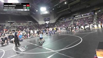 59.1-60.8 lbs Champ. Round 1 - Noah Ornelas, Fort Lupton Metro Wrestling Club vs Mario Martinez, Pueblo West Storm Wrestling