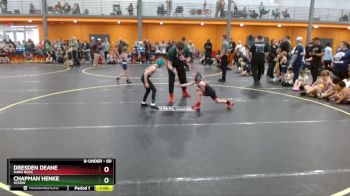 60 lbs Quarterfinal - Dresden Deane, Hard Rock vs Chapman Henke, SCSOW