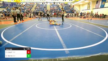 80 lbs Quarterfinal - Camden Lloyd, Team Tulsa Wrestling Club vs Dakota Harris, Bartlesville Wrestling Club