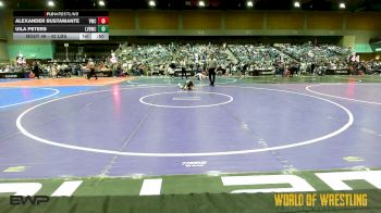 43 lbs Quarterfinal - Alexander Bustamante, Victory vs Uila Peters, LV Bear Wrestling Club