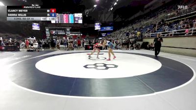 145 lbs Cons. Rd Of 16 - Clancy Meyer, ND vs Sierra Willis, PA