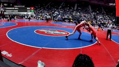 190-5A Champ. Round 1 - Bennett Sams, Glynn Academy vs Chandler Bell, Woodward Academy