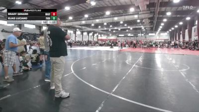 110 lbs Round 1 (8 Team) - Brady Genard, Mat Assassins Gray vs Elias Luciano, Parabellum MS