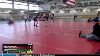 180 lbs Round 3 (4 Team) - Gabby Chandler, Ohio vs Sam Simonette, Charlies Angels Pink