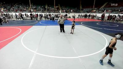 54 lbs Round Of 16 - Melissa Book, Pomona Elite vs Tyeson Garcia, Lockjaw