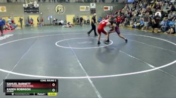 171 lbs Cons. Round 2 - Samuel Barnett, East Anchorage High School vs Kaden Robinson, Dimond