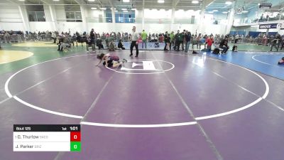 73 lbs Round Of 16 - Deagan Thurlow, Saco Valley WC vs Jayden Parker, Grizzlies Wrestling Academy