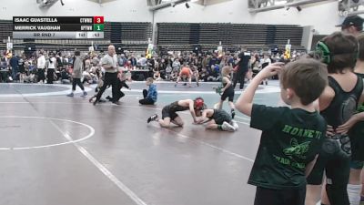 62 lbs Rr Rnd 7 - Isaac Guastella, CT Whale Humpback - K3 vs Merrick Vaughan, Upper Township - K3