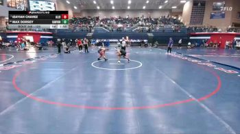 126 lbs Round 3 - Izayiah Chavez, Allen Blue vs Max Dorsey, Canyon