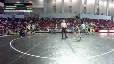 63 lbs Quarterfinal - Brans Head, Great Bridge Wrestling Club vs Dylan Fridley, Powhatan Youth Wrestling Club