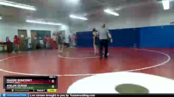 126 lbs Quarterfinal - Ayelen Duran, Warren Central High School vs Maggie Boncosky, Brebeuf Jesuit