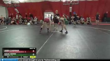 152 lbs Placement Matches (8 Team) - James Cummings, Pequot Lakes/Pine River Backus B vs Nixon Heinke, Freedom B