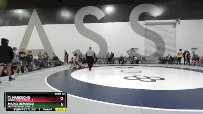 90 lbs Round 3 - TJ Markijohn, Junior Terps Xtreme vs Mario Demarco, Lake Wrestling Club