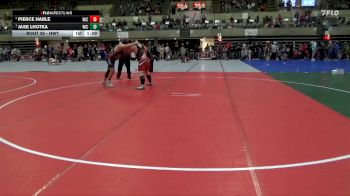 Round 2 - Jase Lhotka, Mahnomen/Waubun Thunderbirds vs Pierce Hable, Albert Lea