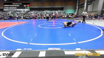 101 lbs Round Of 32 - Sergio Guadarrama, Outlaws Wrestling Club vs Ayden Anderson, Lovelock Mustangs