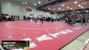 110 lbs Cons. Round 3 - Denisse Alvarez, Heritage vs Nalani Reglos, Camarillo